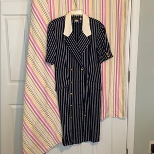 Donna Ricco navy dress